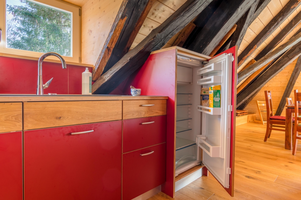 Kühlschrank und Einbauspülmaschine